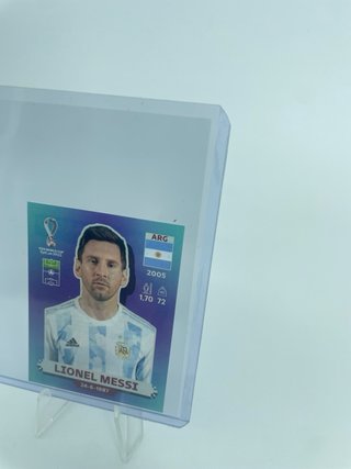 Cromo Messi Panini stickers Argentina Qatar 2022