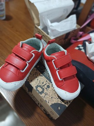 Zapatillas rojas para bebé Talla 26