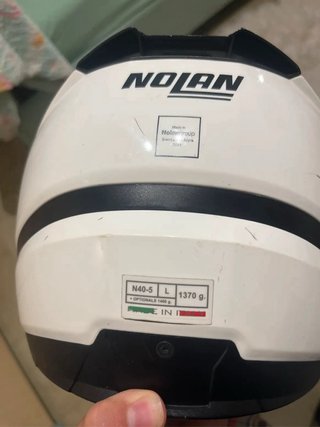 Casco Moto Nolan N40 Bianco taglia L