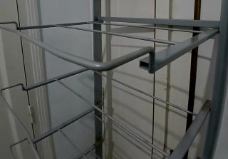 Estantería 6 niveles acero y plástico
