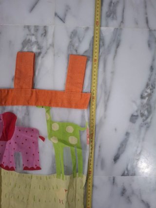 Funda nórdica y cortinas infantiles animales