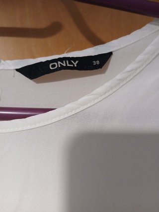 Blusa Only M cremallera espalda