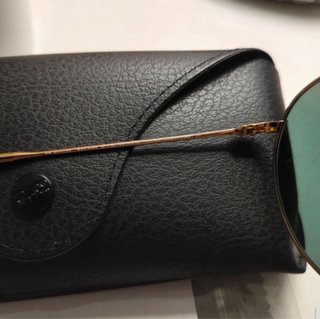 Gafas Ray-Ban Doradas Lentes Verdes
