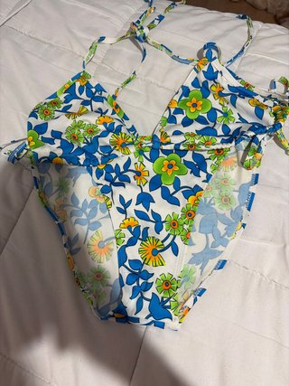 Bikini estampado floral multicolor