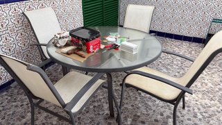 Mesa y 4 Sillas Terraza