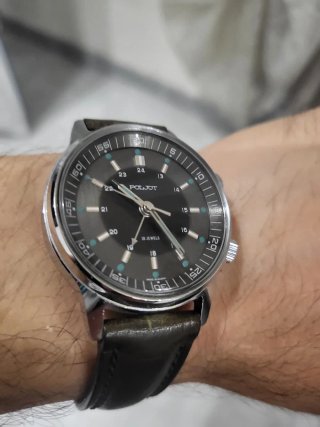 Orologio Vintage Poljot Svegliarino Meccanico