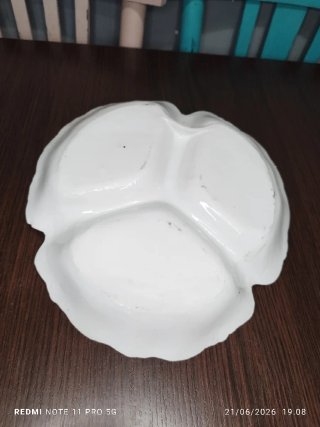 Bandeja Porcelana Vintage Flores
