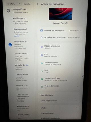 Lenovo Tab M11 128GB + Penna + Custodia