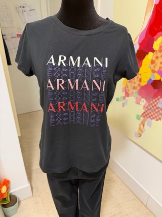 Camiseta Armani Exchange Negra