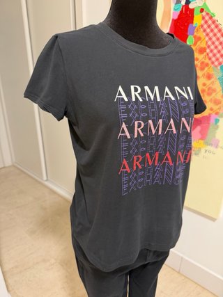 Camiseta Armani Exchange Negra