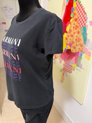 Camiseta Armani Exchange Negra