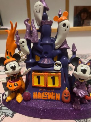 Calendario Halloween Mickey y Minnie Disney Store