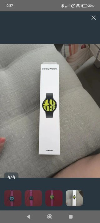 Samsung Galaxy Watch 6 Rosa/Giallo