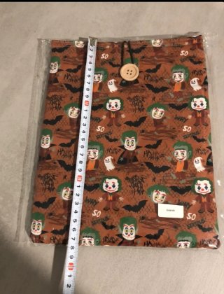 Funda para libro con diseño de Halloween