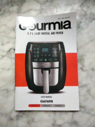 Freidora de Aire Gourmia Costco
