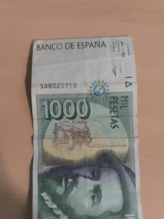 Billete 1000 pesetas Banco de España