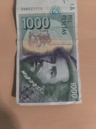 Billete 1000 pesetas Banco de España