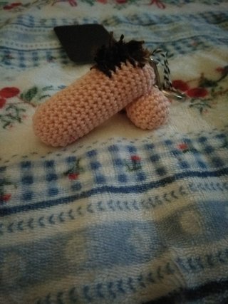 Porta-chaves íntimo crochet