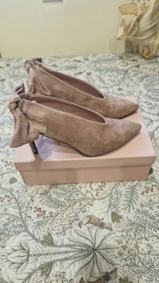 Zapatos Alma en Pena Beige/Rosa Talla 38
