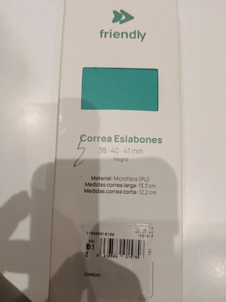 Correa Apple Watch SE - Friendly Negro