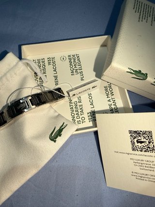 Pulsera Lacoste Plata