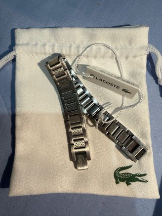 Pulsera Lacoste Plata