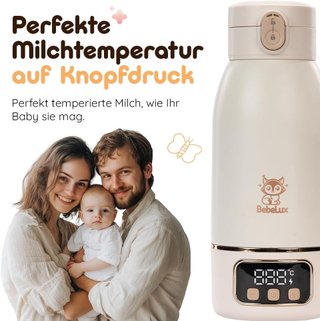 BEBELUX calentador portátil rápido sin BPA