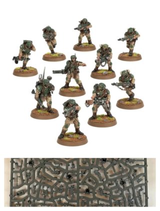 10 Tropas de Choque Cadia Astra Militarum 40k