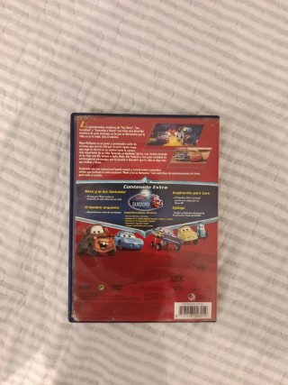 Película Cars DVD Disney Pixar Español