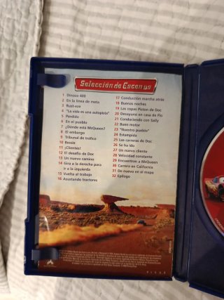 Película Cars DVD Disney Pixar Español