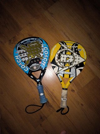 Racchette da padel Coach e Dunlop