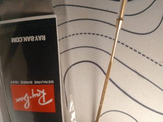 Gafas de Sol Ray-Ban Doradas y Negras