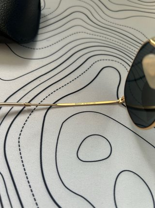 Gafas de Sol Ray-Ban Doradas y Negras