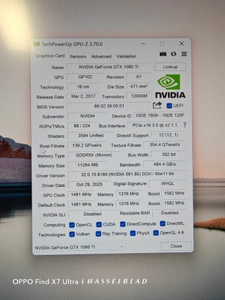 Nvidia GTX 1080Ti Founders Edition