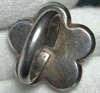 Anillo Plata Ley Flor Circonitas + Regalo
