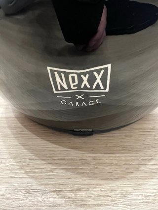 Casco Integral Moto Vintage NEXX Garage Blanco