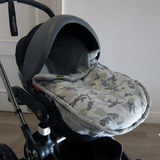 Funda de invierno camuflaje gris Maxi-Cosi Walking