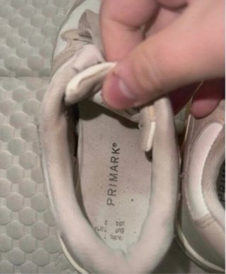 Zapatillas deportivas chica rosa y blanco