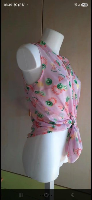 Camicetta donna fantasia estiva