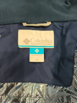 Chaqueta Columbia Azul y Roja