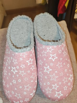 Zapatillas de casa con estrellas
