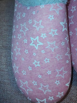 Zapatillas de casa con estrellas