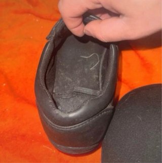 Zapatillas chico negras