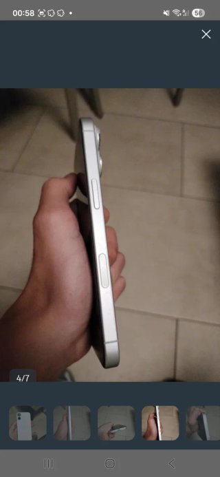 iPhone 16 Blanco cambio