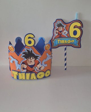 Corona de Cumpleaños,Goku.