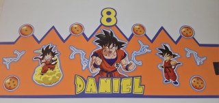 Corona de Cumpleaños,Goku.