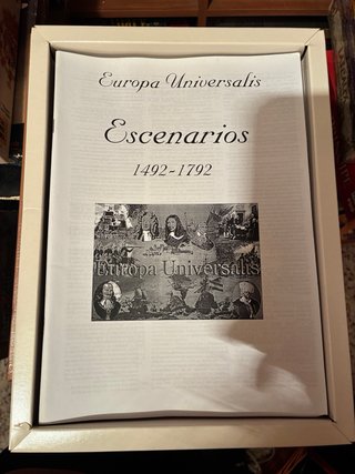 Europa Universalis AWE 1993 Nuevo Sin Usar Complet