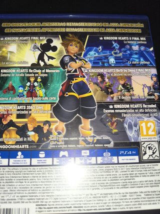 Kingdom Hearts 1.5 + 2.5 Remix PS4
