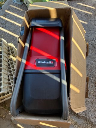 Trituradora de Madera Einhell Nueva.