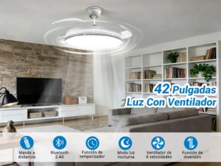 Instalador de ventilador de techo con luz